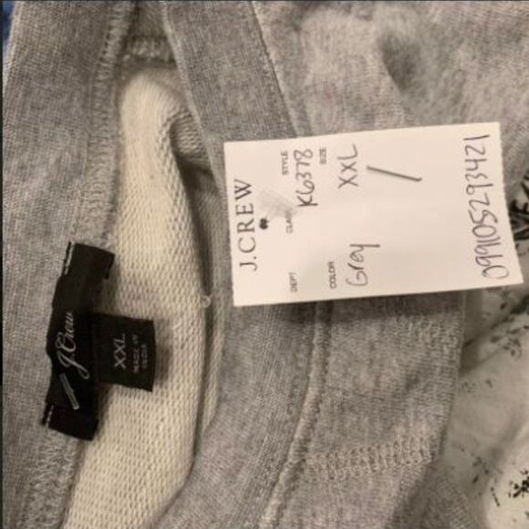 New J. Crew Women's Crewneck Sweatshirt Sz XXL - Picture 6 of 9